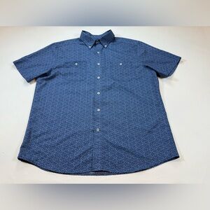 Southern Tide Ocearch men’s large performance  shark shirt button down (bin KK7)